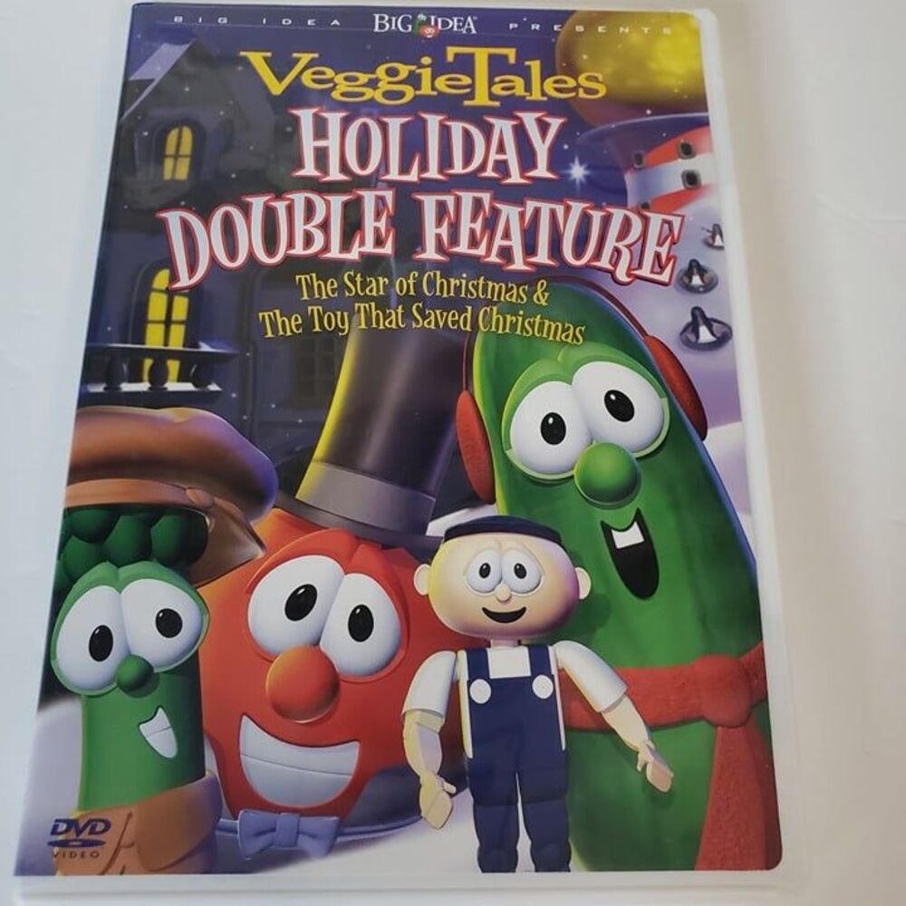 Veggie Tales Holiday Double Feature DVD VeggieTales Christmas Kids Religious